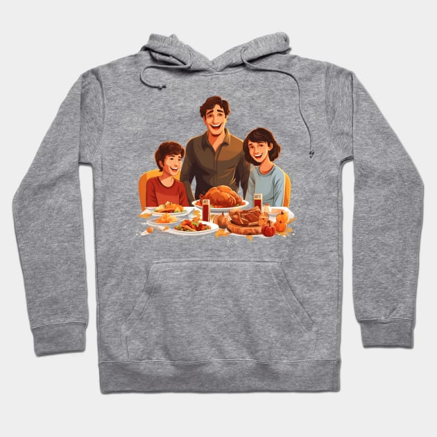 Family Thanksgiving Hoodie by Graceful Designs